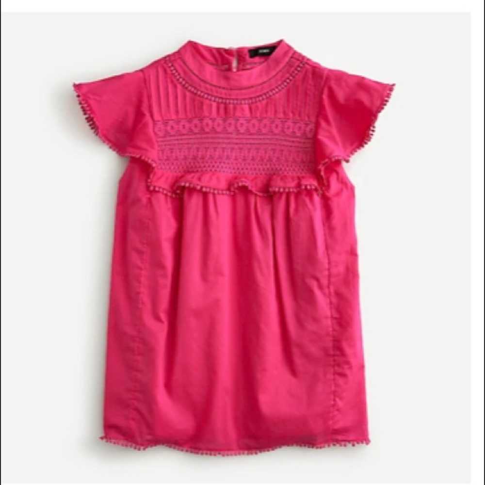 JCrew Hot Pink Top